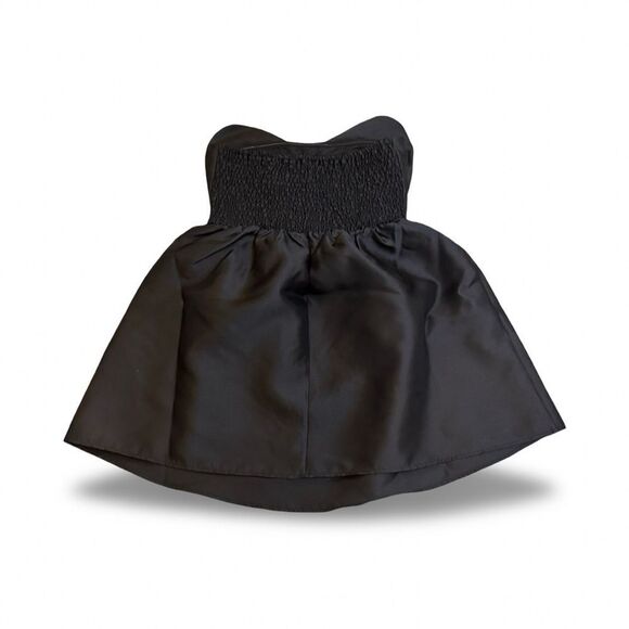 Dress – Size Medium ONLY Black Strapless Bow Mini Dress - Picture 2 of 3